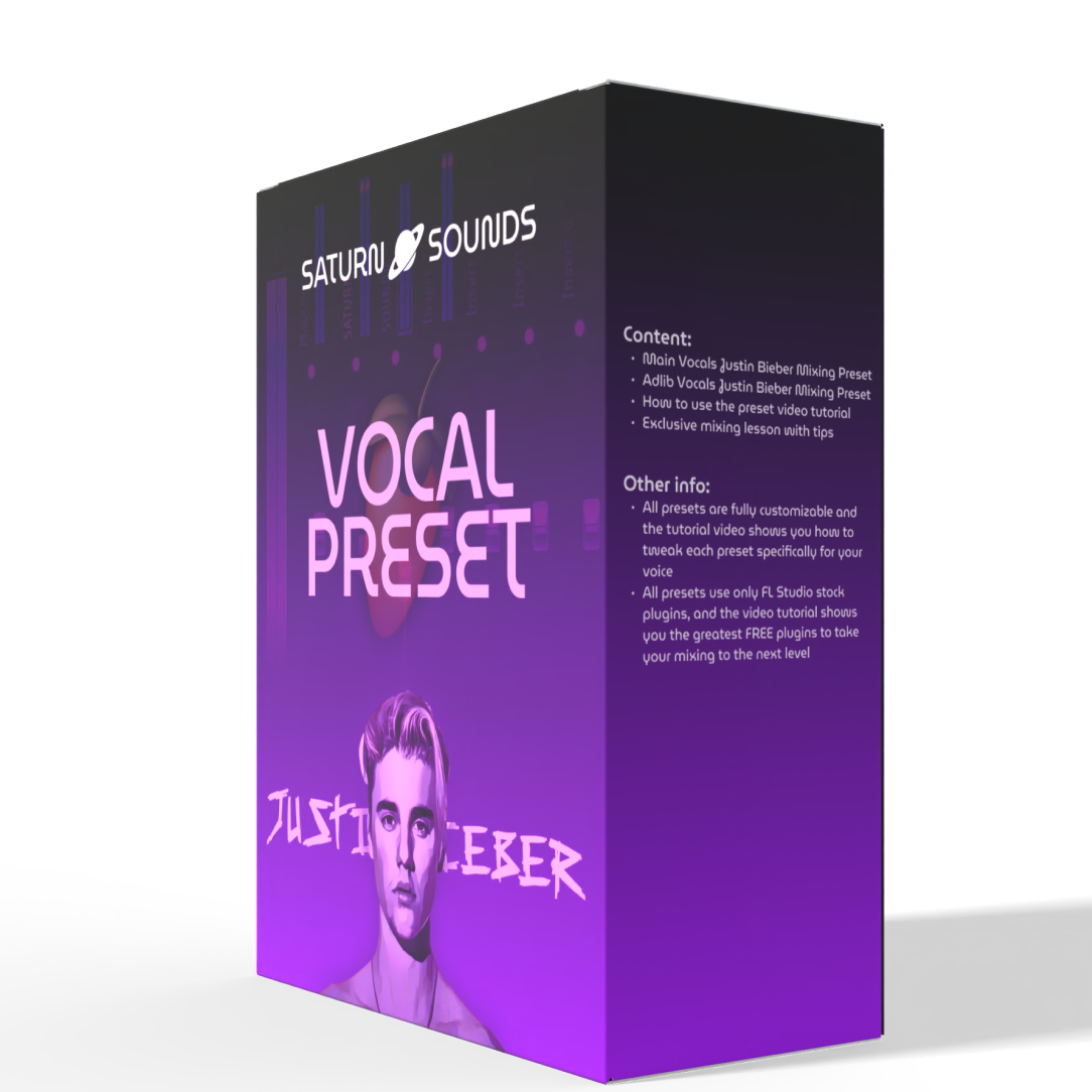 Justin Bieber Vocal Preset